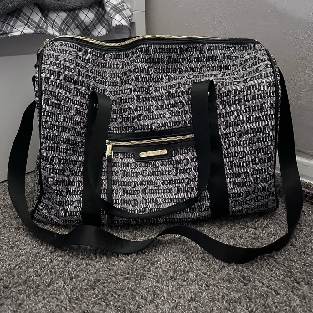 Juicy Couture Black Gothic Overnighter